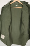 Real 2nd Model Jungle Fatigue Jacket, MACV affiliation, first patch attached, used.