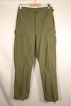 1964 Contract, S-R, U.S. Army, 1st Model Jungle Fatigue Pants, Good Condition, Used