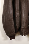 1950s Lot, Size 46, J-7823, U.S. Navy G-1 Flight Jacket, Early Production, Used