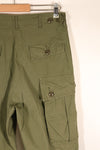 1964 Contract, S-R, U.S. Army, 1st Model Jungle Fatigue Pants, Good Condition, Used