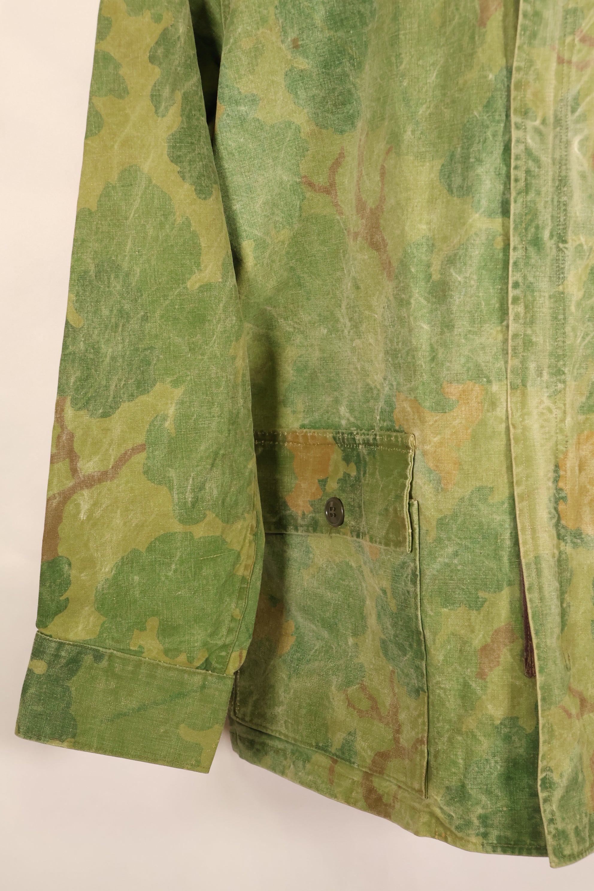Estimated late 1960s—Locally made—Mitchell camouflage—USMC camouflage jacket—Used