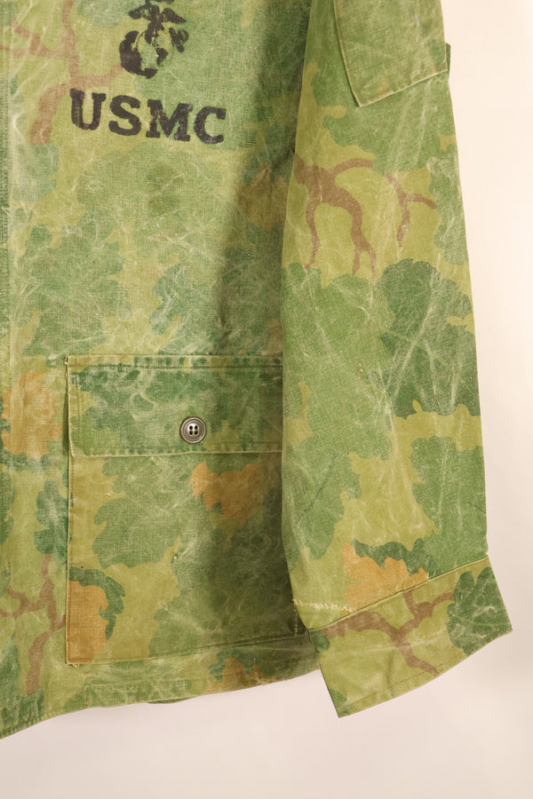 Estimated late 1960s—Locally made—Mitchell camouflage—USMC camouflage jacket—Used