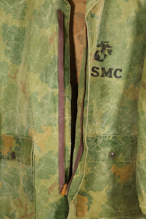 Estimated late 1960s—Locally made—Mitchell camouflage—USMC camouflage jacket—Used