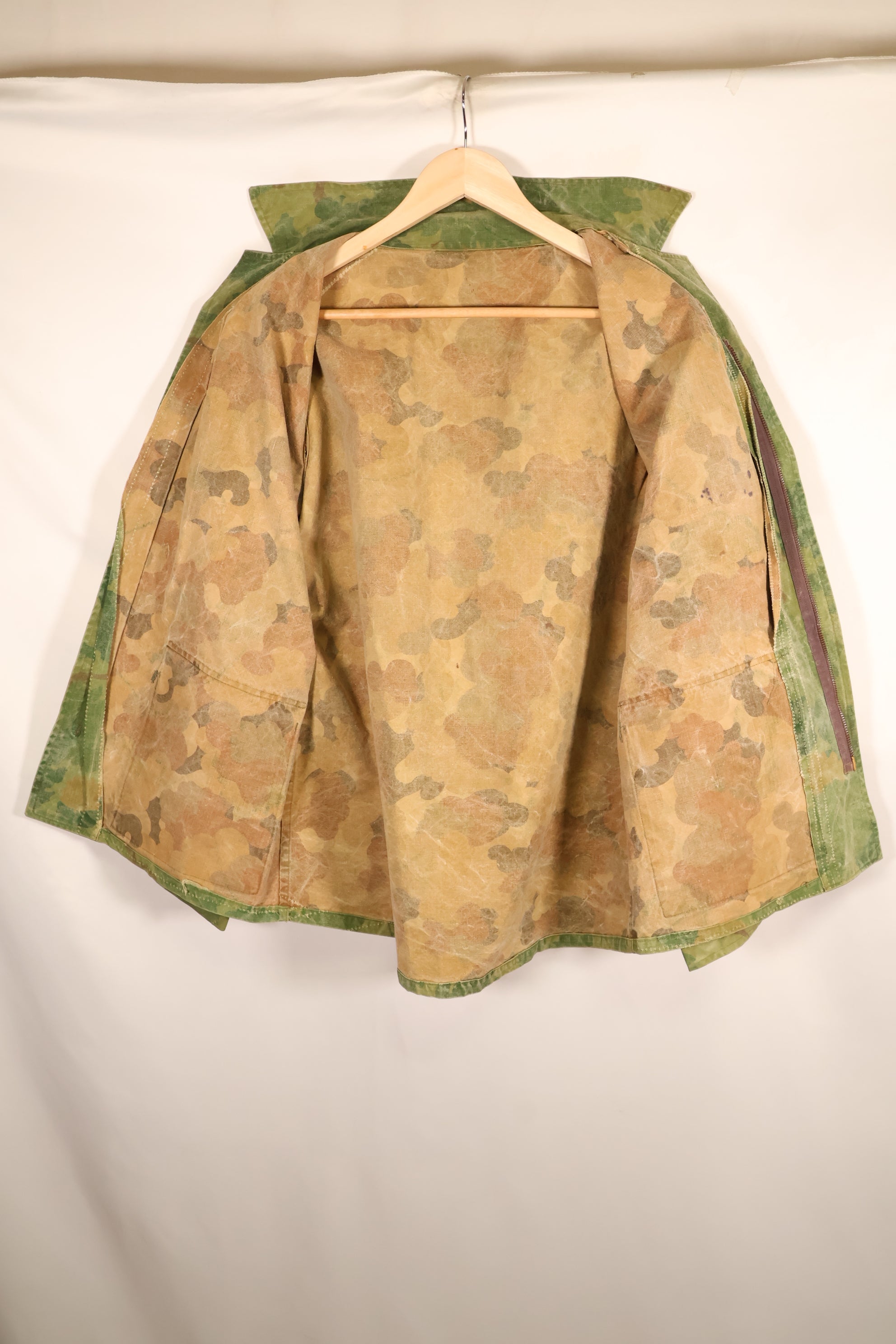 Estimated late 1960s—Locally made—Mitchell camouflage—USMC camouflage jacket—Used