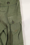 Real 1963 1st Model Jungle Fatigue Pants with leg ties, used.