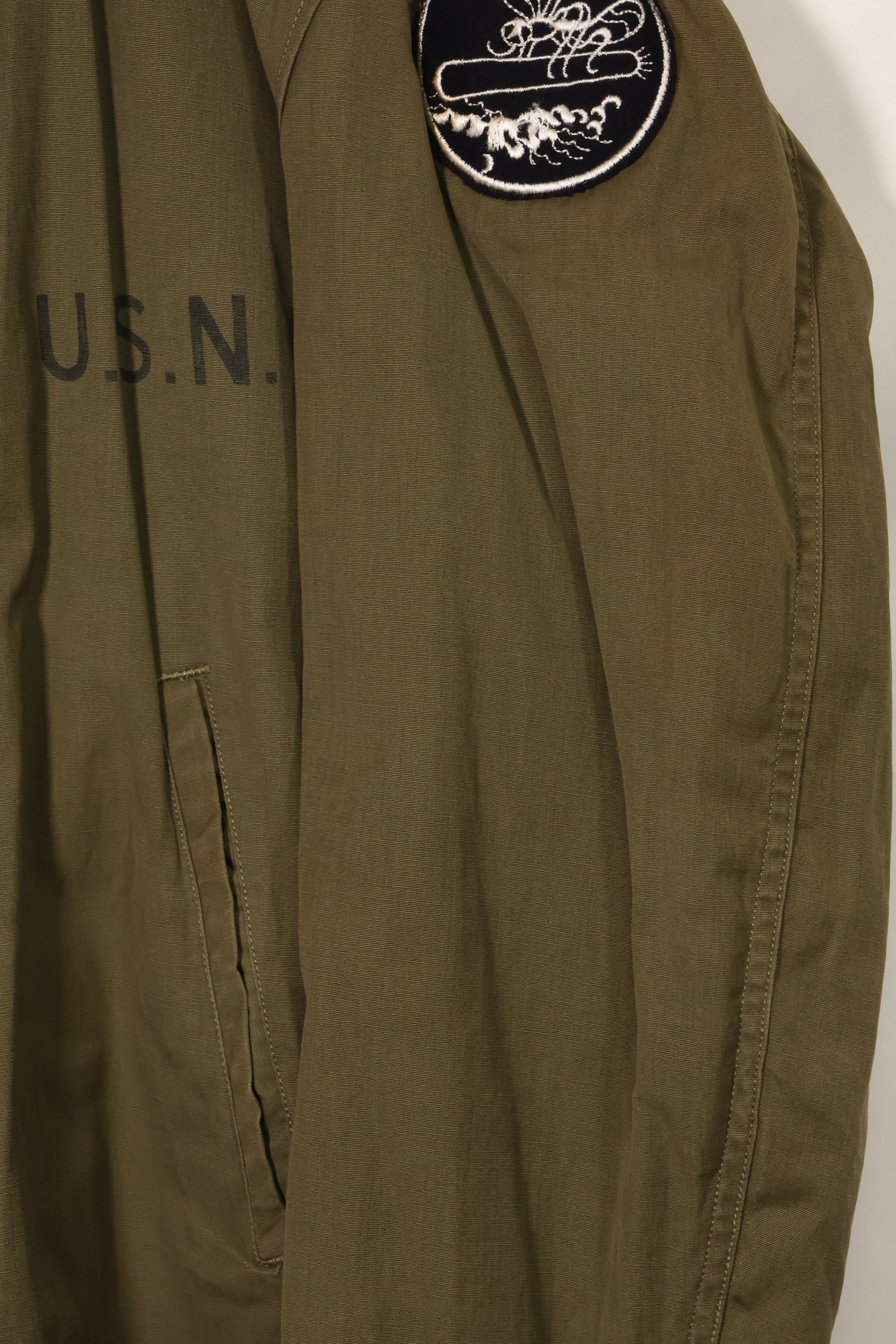 1940s US Navy USN PT Boot Torpedo Boat Crew Field Jacket Used