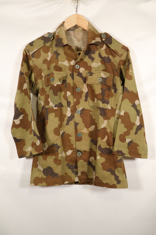 Real South Vietnam National Field Military Police Cloud Camouflage Top and Bottom Set, unused.