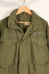 Circa 1965–66  S-S  M65 Field Jacket  1st Model  No liner  Some stains  Used