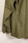Circa 1965–66  S-S  M65 Field Jacket  1st Model  No liner  Some stains  Used