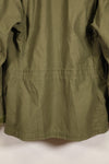 Circa 1965–66  S-S  M65 Field Jacket  1st Model  No liner  Some stains  Used