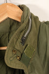 1970 Contract M-R M65 Field Jacket, 2nd Model, with insignia, some stains, no liner, used