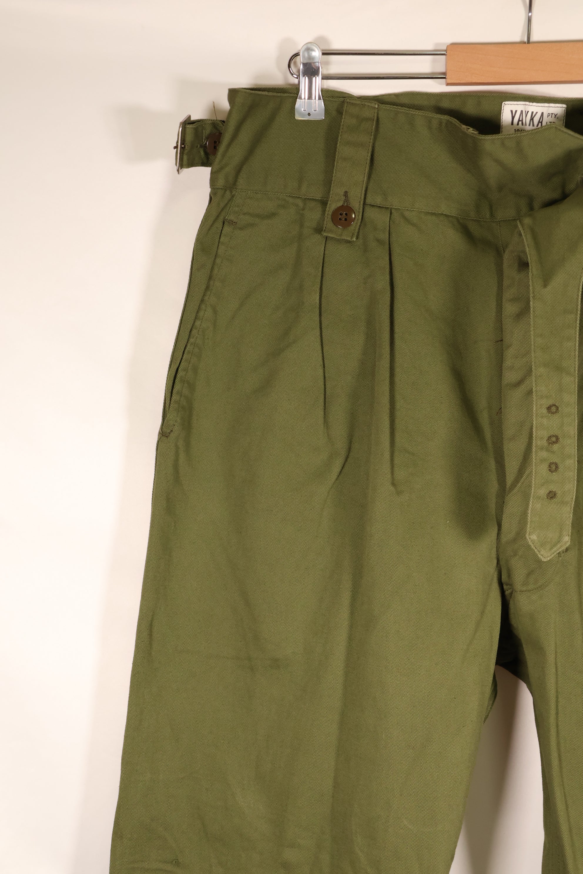 1967年ロット　オーストラリア軍　AATTVなど　ジャングルグリーン　コンバットパンツ　ほぼ未使用品　A