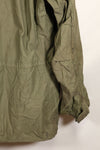 1970 Contract M-R M65 Field Jacket, 2nd Model, with insignia, some stains, no liner, used