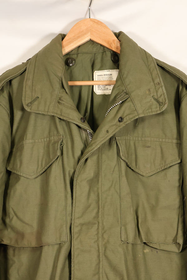 1971 Contract S-R 2nd Model M65 Field Jacket - Good Condition - Used