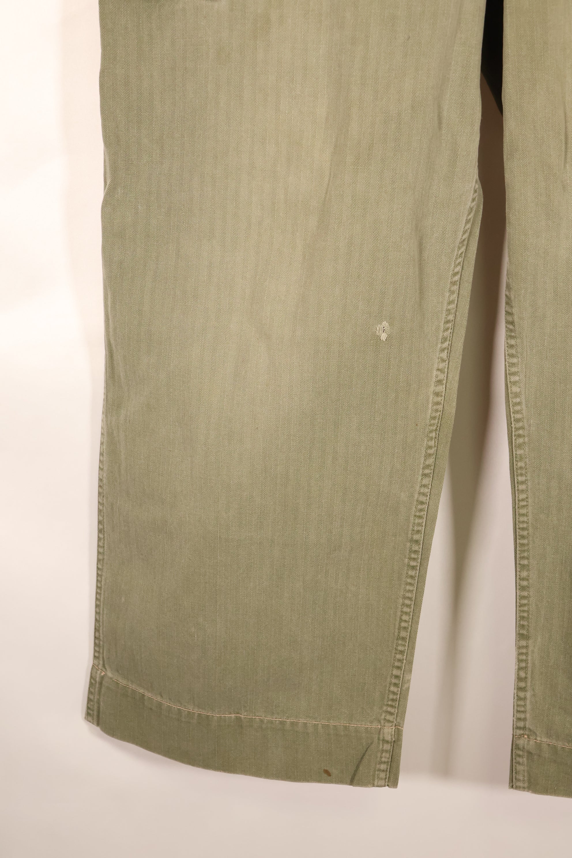 1940年代前半　アメリカ陸軍　HBT　ヘリンボーンツイル　パンツ　スペシャル　対ガス防護　中古品