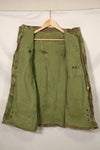 1950s French Army Lizard Camouflage TAP 47/54 Airborne Jacket with Israeli Stamp Used