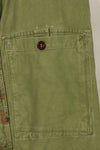 1950s French Army Lizard Camouflage TAP 47/54 Airborne Jacket with Israeli Stamp Used