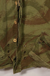 1950s French Army Lizard Camouflage TAP 47/53 Airborne Jacket with Israeli Stamp Used B