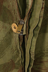 1950s French Army Lizard Camouflage TAP 47/53 Airborne Jacket with Israeli Stamp Used B
