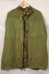 1950s French Army Lizard Camouflage TAP 47/53 Airborne Jacket with Israeli Stamp Used B