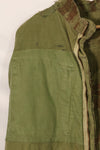 1950s French Army Lizard Camouflage TAP 47/53 Airborne Jacket with Israeli Stamp Used B