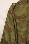 1950s French Army Lizard Camouflage TAP 47/53 Airborne Jacket with Israeli Stamp Used B
