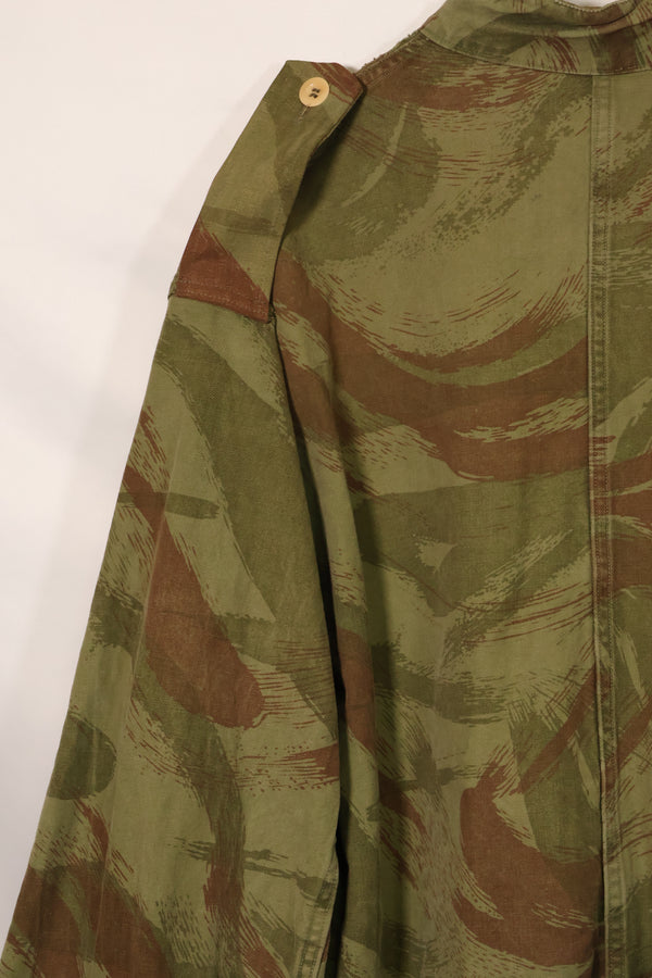1950s French Army Lizard Camouflage TAP 47/53 Airborne Jacket with Israeli Stamp Used B