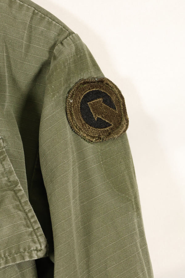 1970 Contract SMALL-REGULAR 4th Model Jungle Fatigue Jacket Used Film Company Release