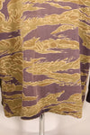 Late 1960s—Worn by a former MIKE FORCE advisor—Gold Tiger US-M shirt with modified zipper