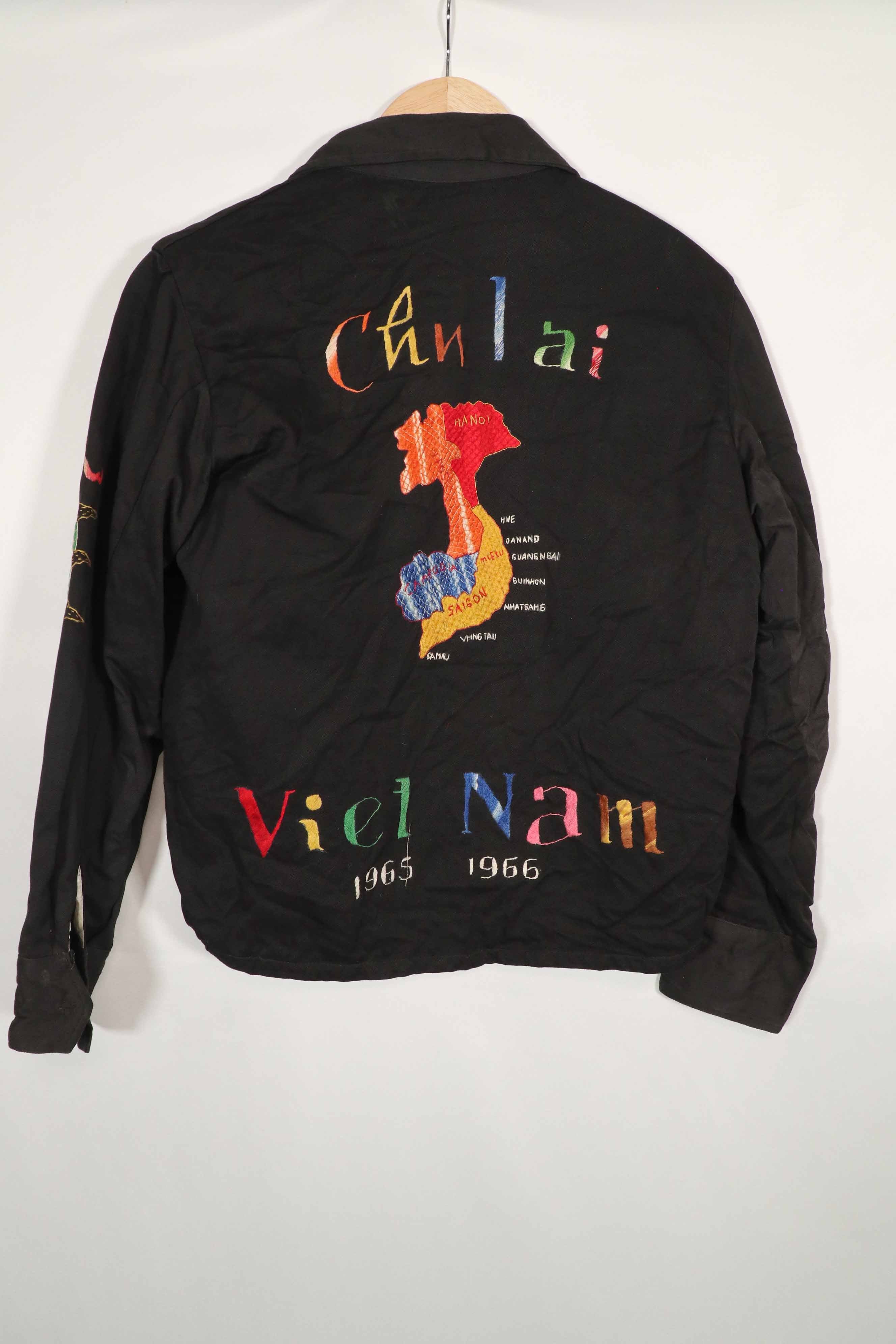 Real Vietnam War Tour Jacket Chu lai Viet Nam 1965-1966