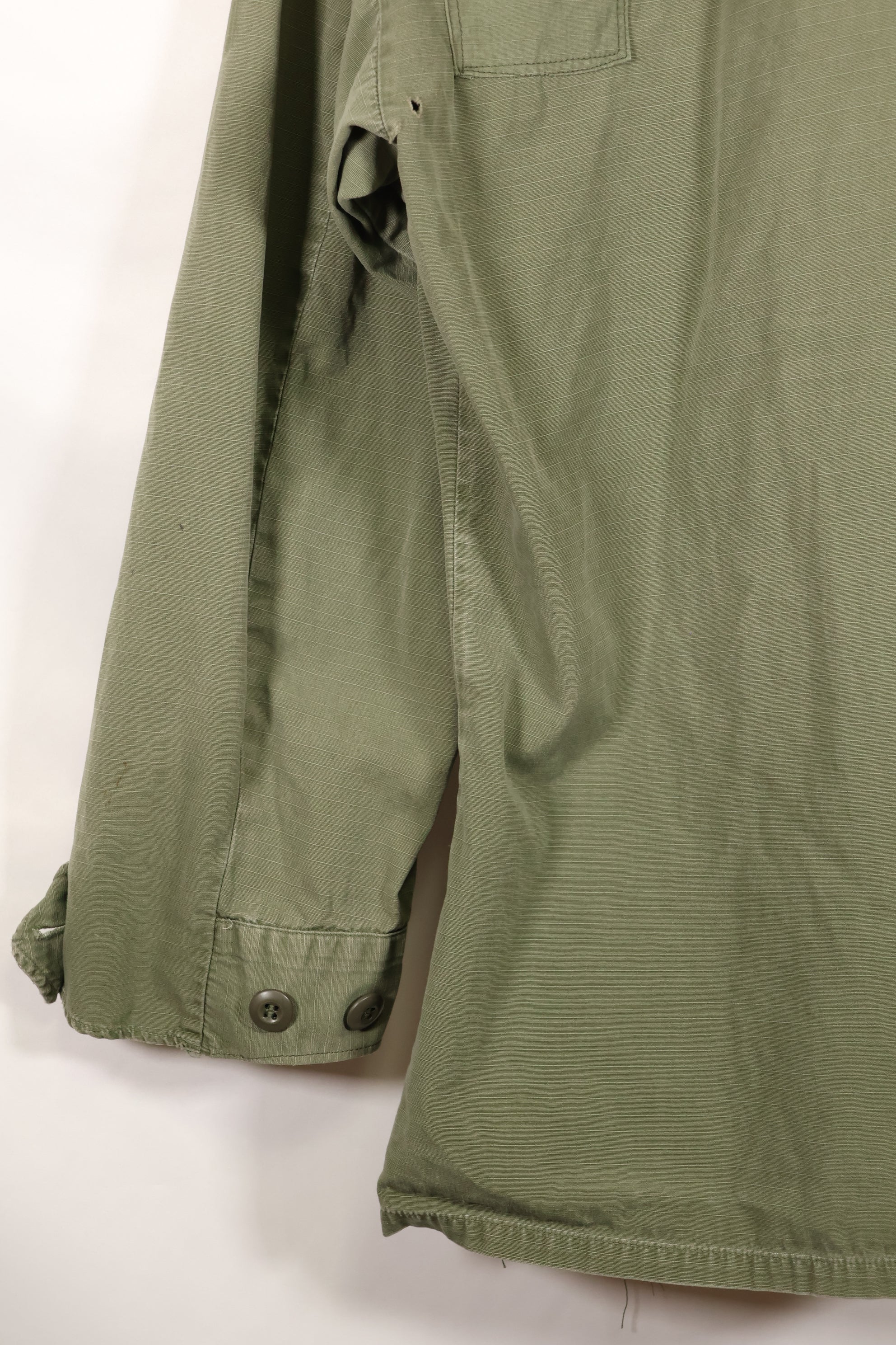 1969 Contract SMALL-REGULAR 4th Model Jungle Fatigue Jacket Used Film Company Release
