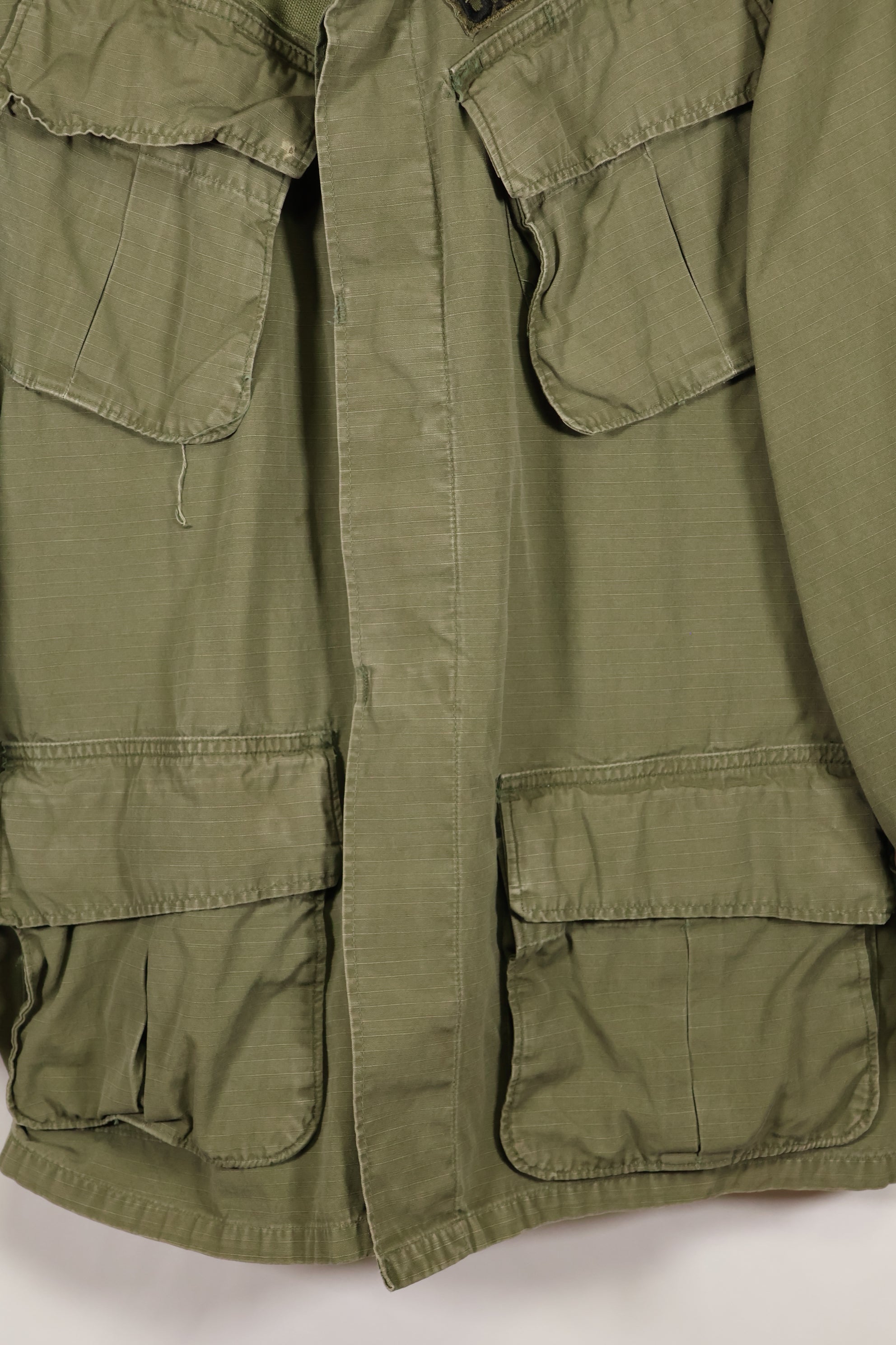 1969 Contract SMALL-REGULAR 4th Model Jungle Fatigue Jacket Used Film Company Release B