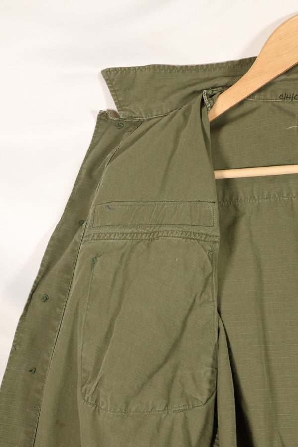 1969 Contract SMALL-REGULAR 4th Model Jungle Fatigue Jacket Used Film Company Release B