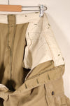 Early 1940s, Estimated Size 36, U.S. Army, Airborne Division, M-1942 Jump Pants, Slightly Faded, Used
