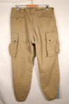 Early 1940s, Estimated Size 36, U.S. Army, Airborne Division, M-1942 Jump Pants, Slightly Faded, Used