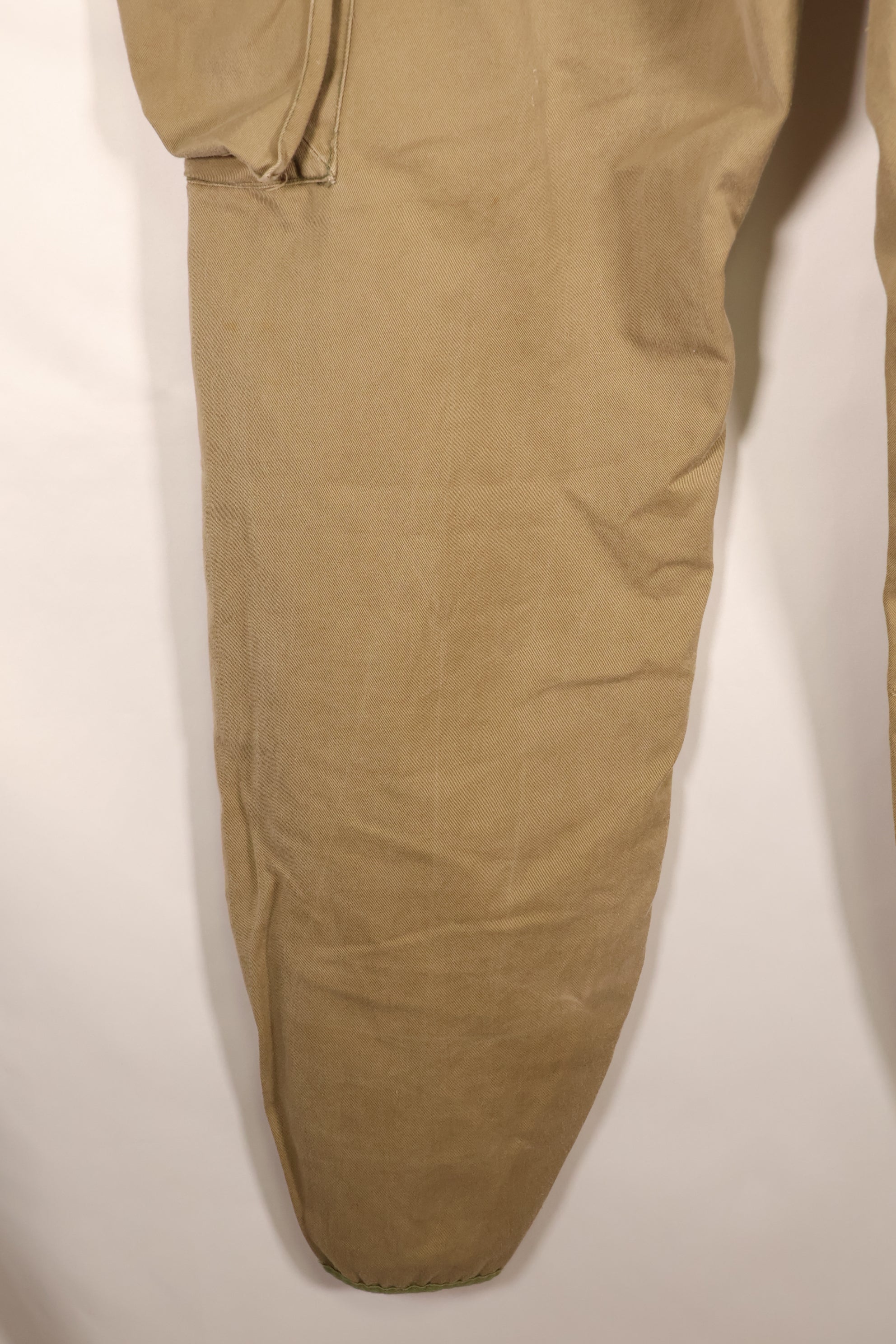 Early 1940s, Estimated Size 36, U.S. Army, Airborne Division, M-1942 Jump Pants, Slightly Faded, Used