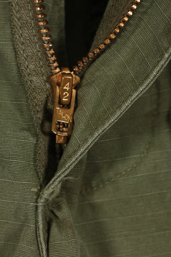 Circa 1969 XS-S size 4th Model Jungle Fatigue pants, used, released by film company