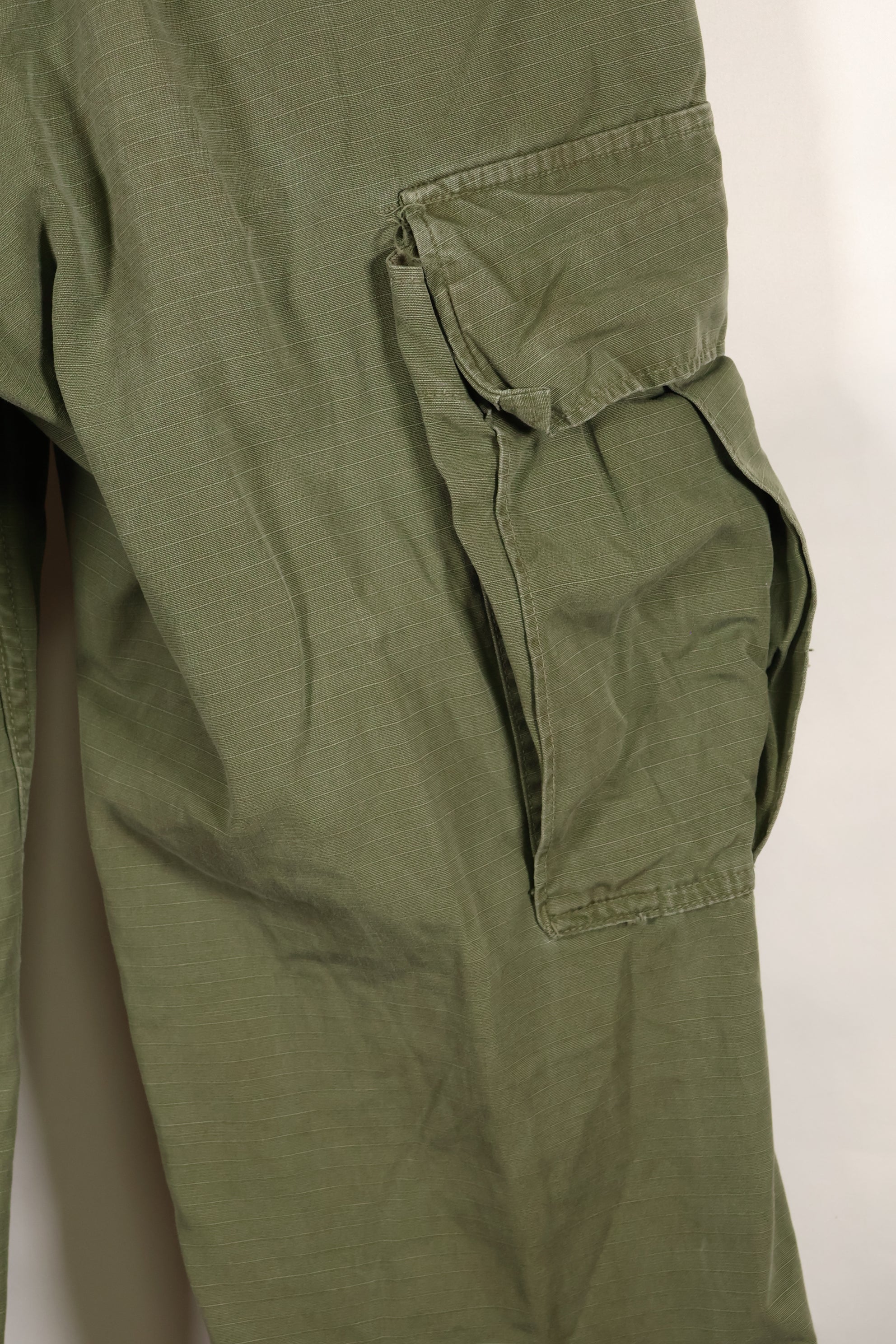 Circa 1969 XS-S size 4th Model Jungle Fatigue pants, used, released by film company