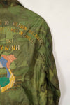 Real U.S. Army Poncho Liner Tour Jacket 1970-1971 TAY NINH CU CHI