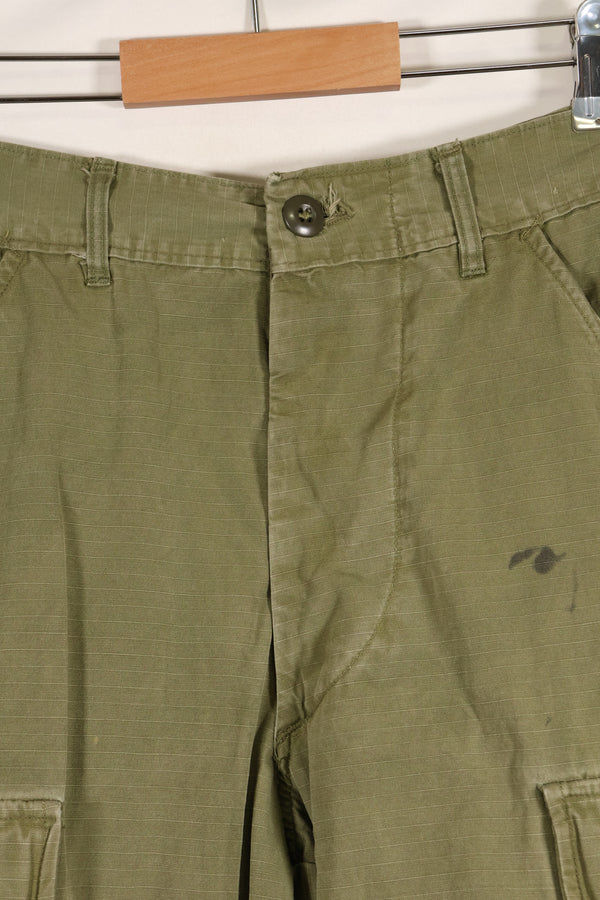 Circa 1967 XS-R size 4th Model Jungle Fatigue pants, used, released by a movie company.