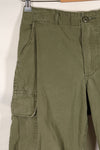 Circa 1969 Estimated size S-S 4th Model Jungle Fatigue pants, used, released by a movie company.