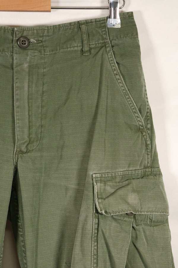 Circa 1969 S-R Size 4th Model Jungle Fatigue Pants, Used, Released by Film Company