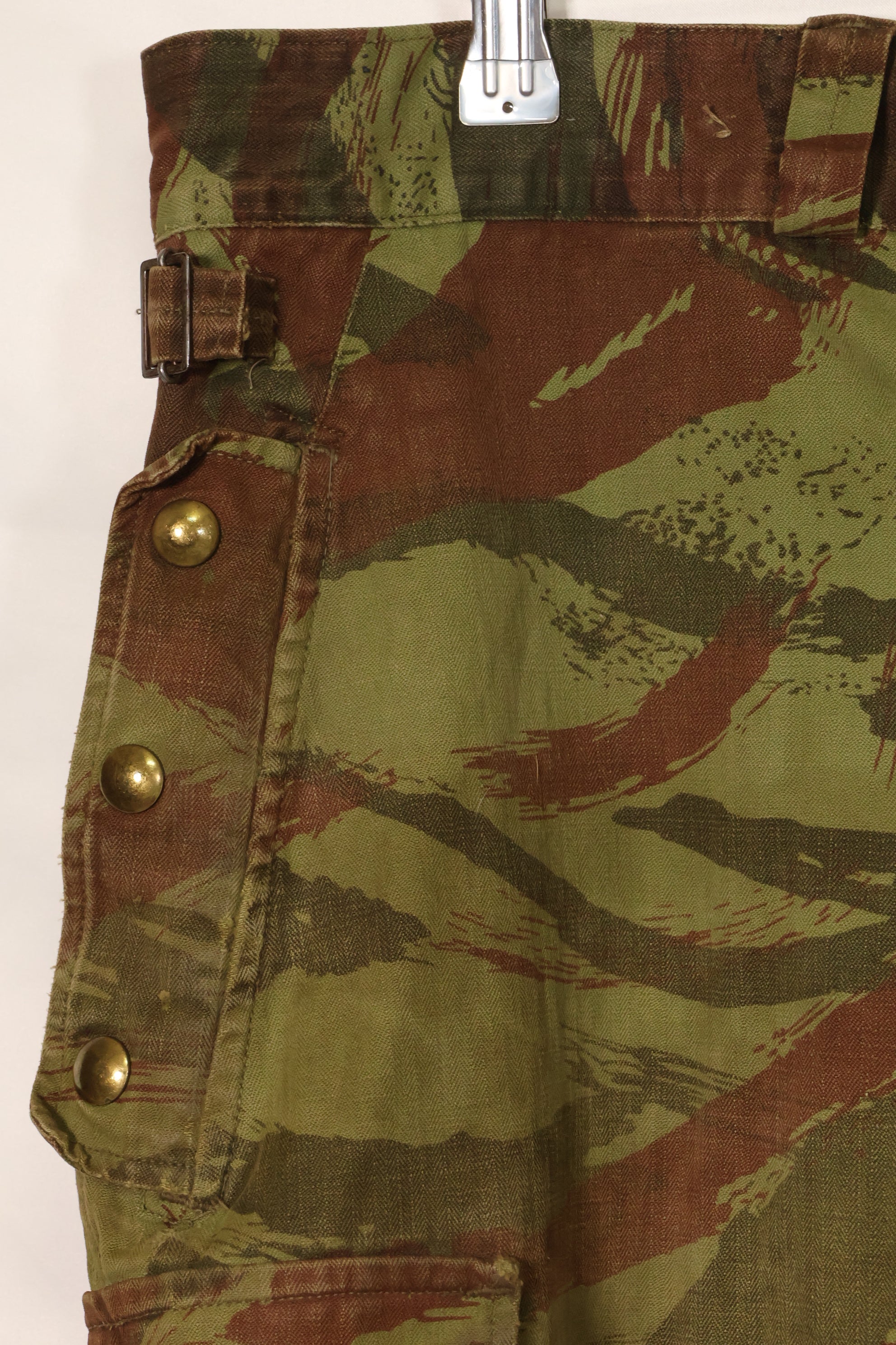 1950s French Army Lizard Camouflage TAP 47/56 Airborne Pants Used
