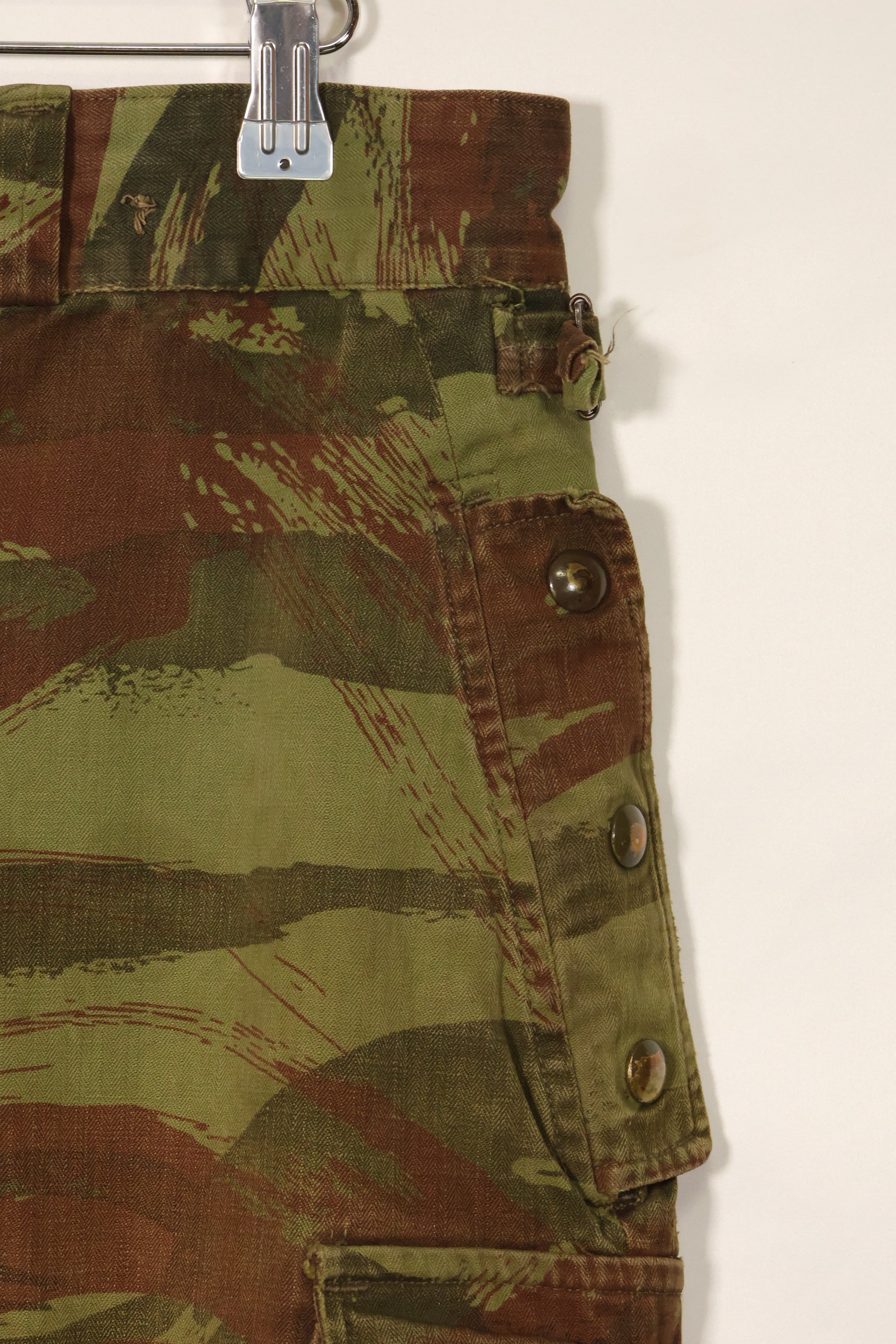 1950s French Army Lizard Camouflage TAP 47/56 Airborne Pants Used