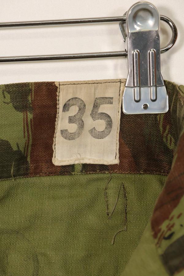 1950s French Army Lizard Camouflage TAP 47/56 Airborne Pants Used