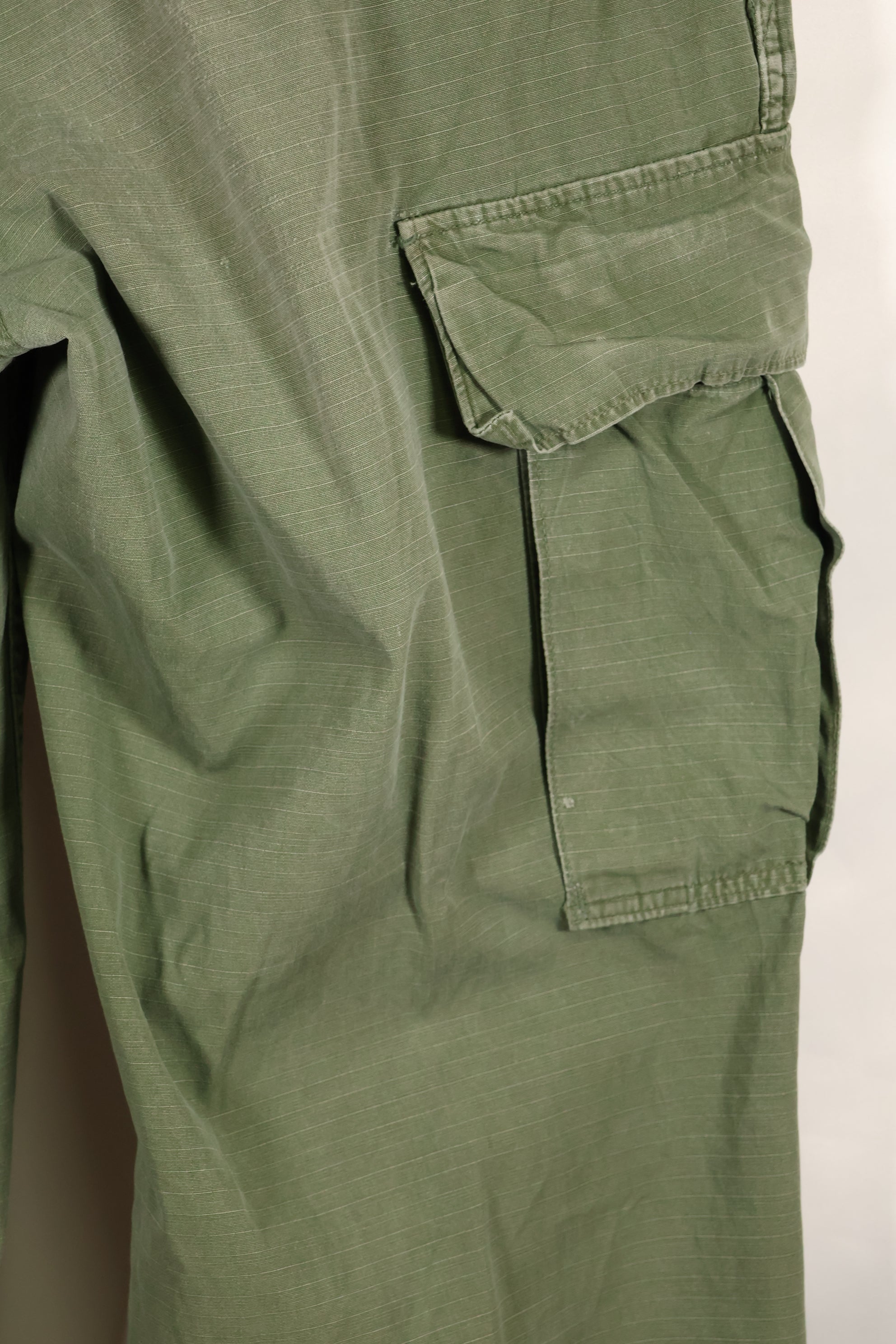 Circa 1969 S-R Size 4th Model Jungle Fatigue Pants, Used, Released by Film Company