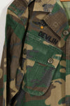 Thailand Taylor Made Former 1st SFG Troop Owned 1st Model Cut ERDL Jungle Fatigue Jacket Used