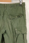 Circa 1968 S-R Size 4th Model Jungle Fatigue Pants, Used, Released by Film Company