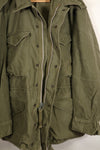 1957 Contract, S-S, U.S. Military, M51 Fold Jacket, No Liner, Faded, Used