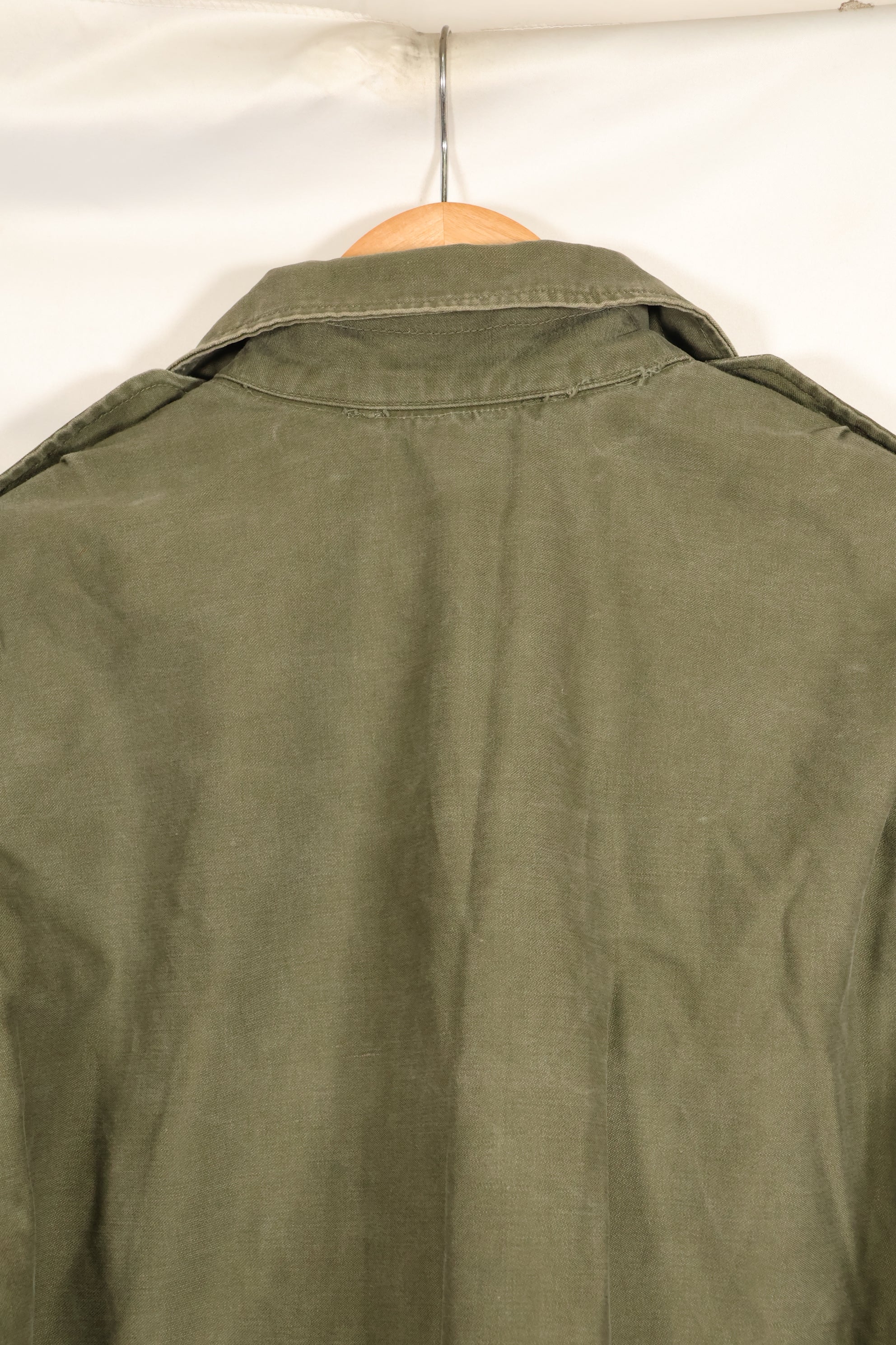 1957 Contract, S-S, U.S. Military, M51 Fold Jacket, No Liner, Faded, Used